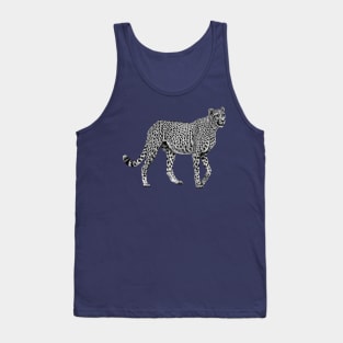 African cheetah Tank Top